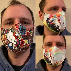 luxury reversible masks